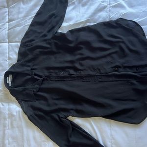 A&F Semi-Sheer Button Down Shirt